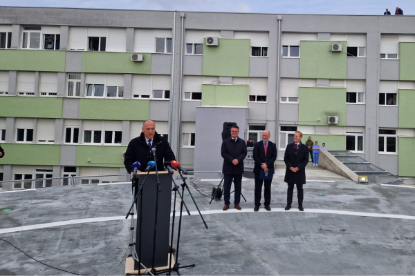 Završeni radovi na helidromu Opće bolnice "Dr. Josip Benčević" u Slavonskom Brodu