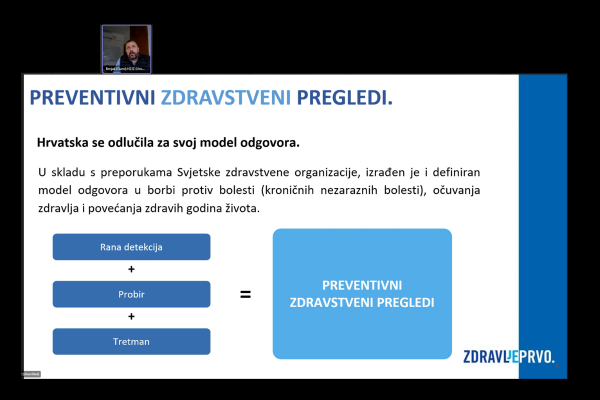 Edukacija na daljinu: Preventivni zdravstveni pregledi